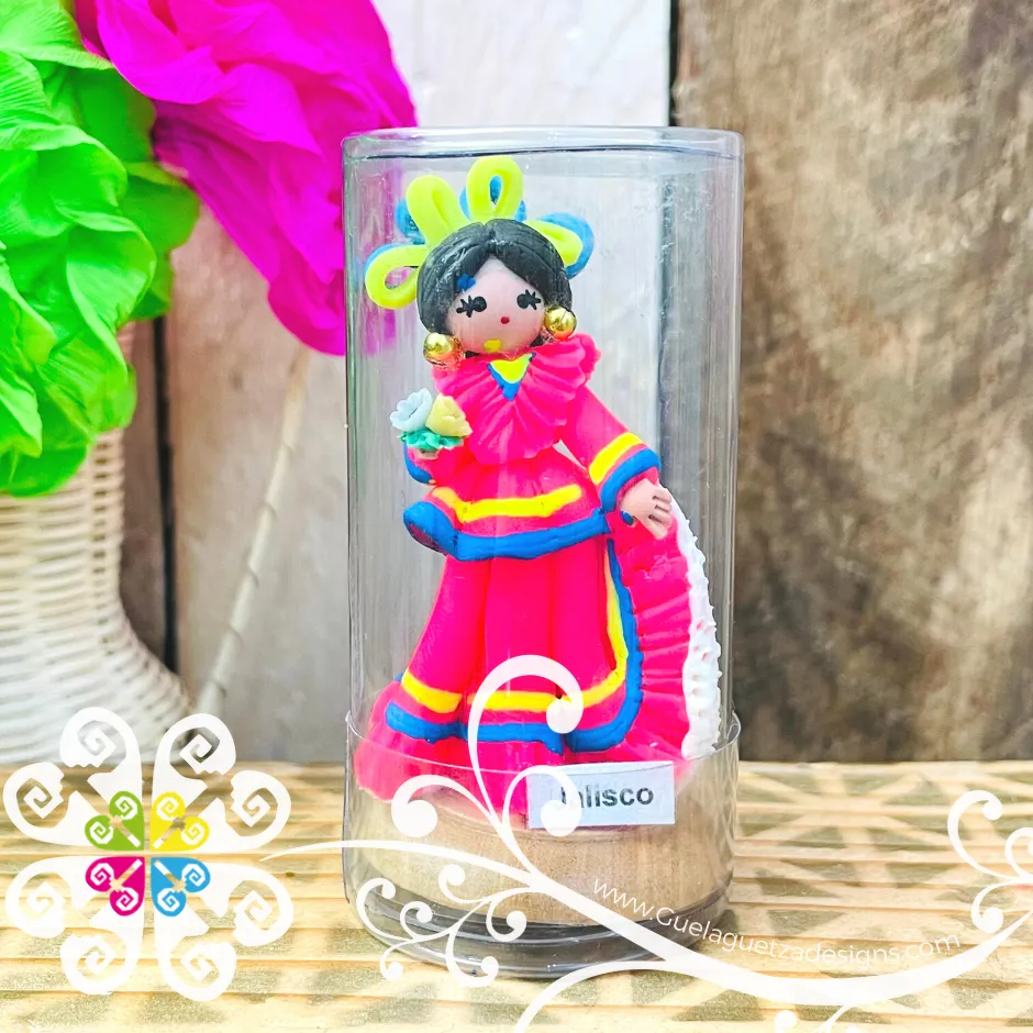 14- Jalisco Little Doll Figurine - Fondant Doll