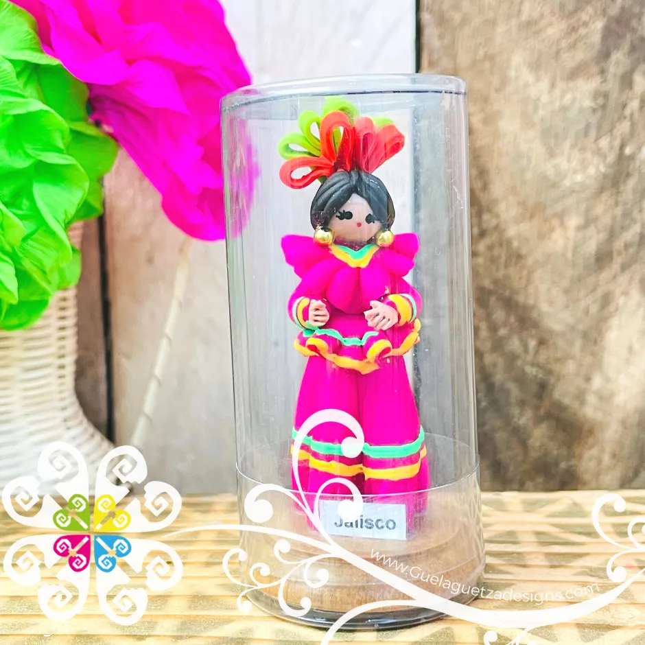 14- Jalisco Little Doll Figurine - Fondant Doll