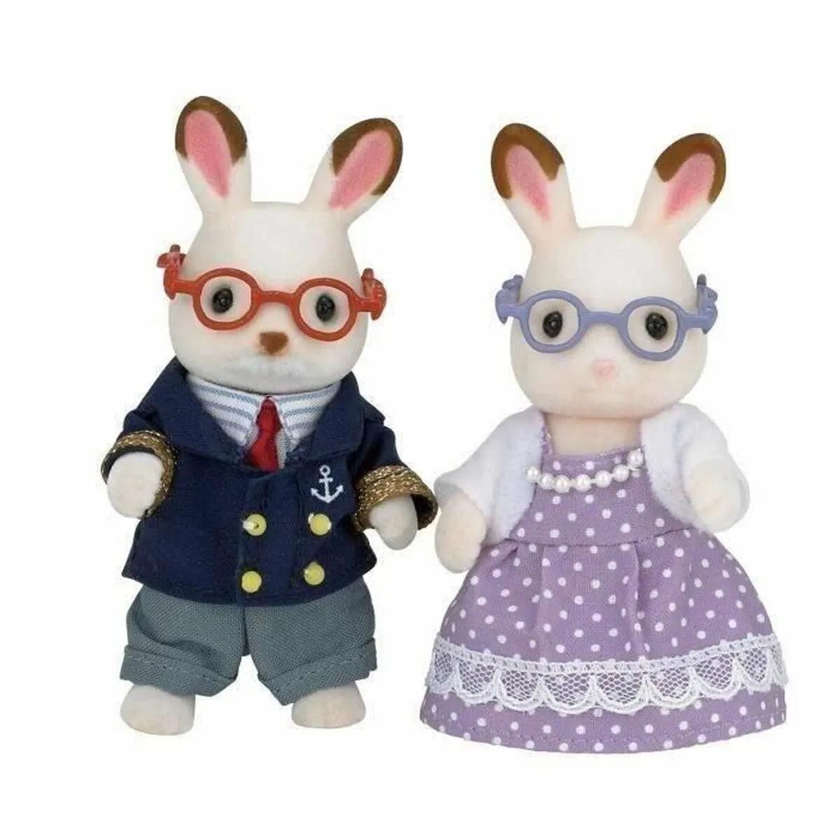 Action Figure Sylvanian Families 5190 Grandparents Rabbit Chocolate