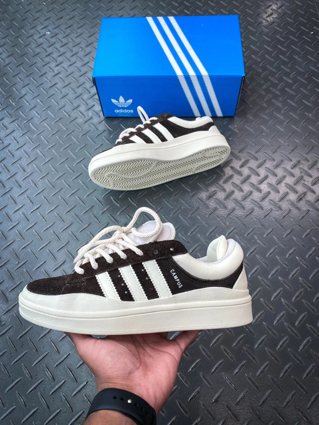 Adidas Bad Bunny X Campus Chalky Brown