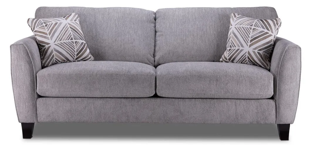 Alyssa Sofa, Loveseat & Chair Set- Pebble