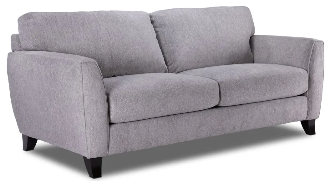 Alyssa Sofa, Loveseat & Chair Set- Pebble