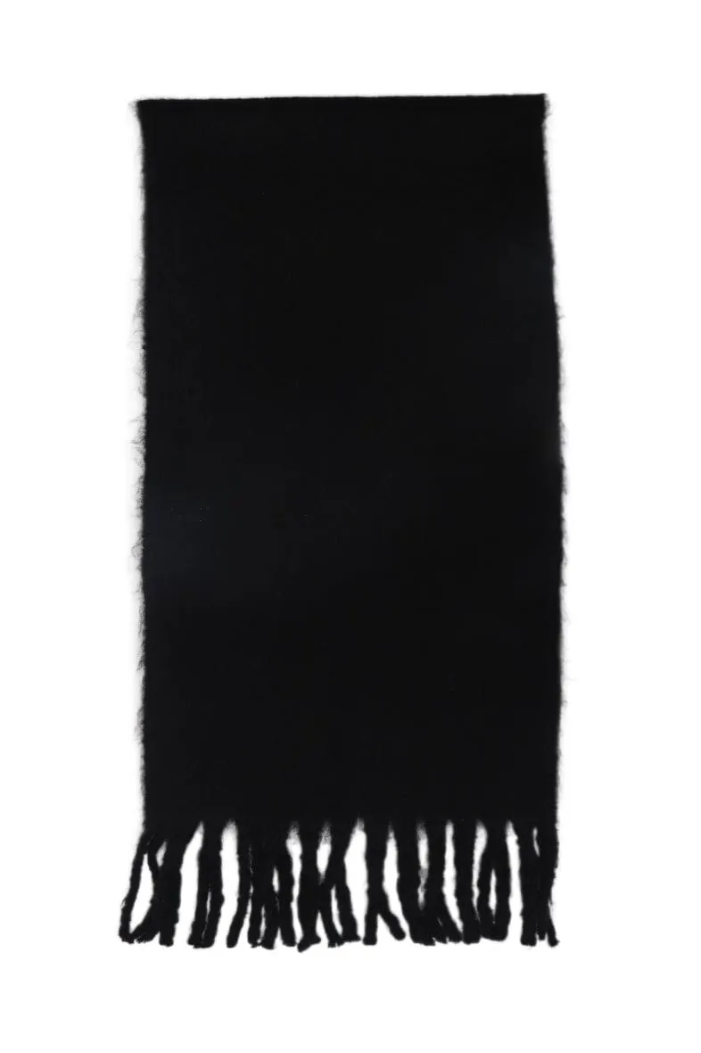 Anobel Copenhagen - Thick Plain Scarf E-71800 - Black