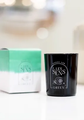 Luxurious Green Scented Candle 180g - Les Sens.