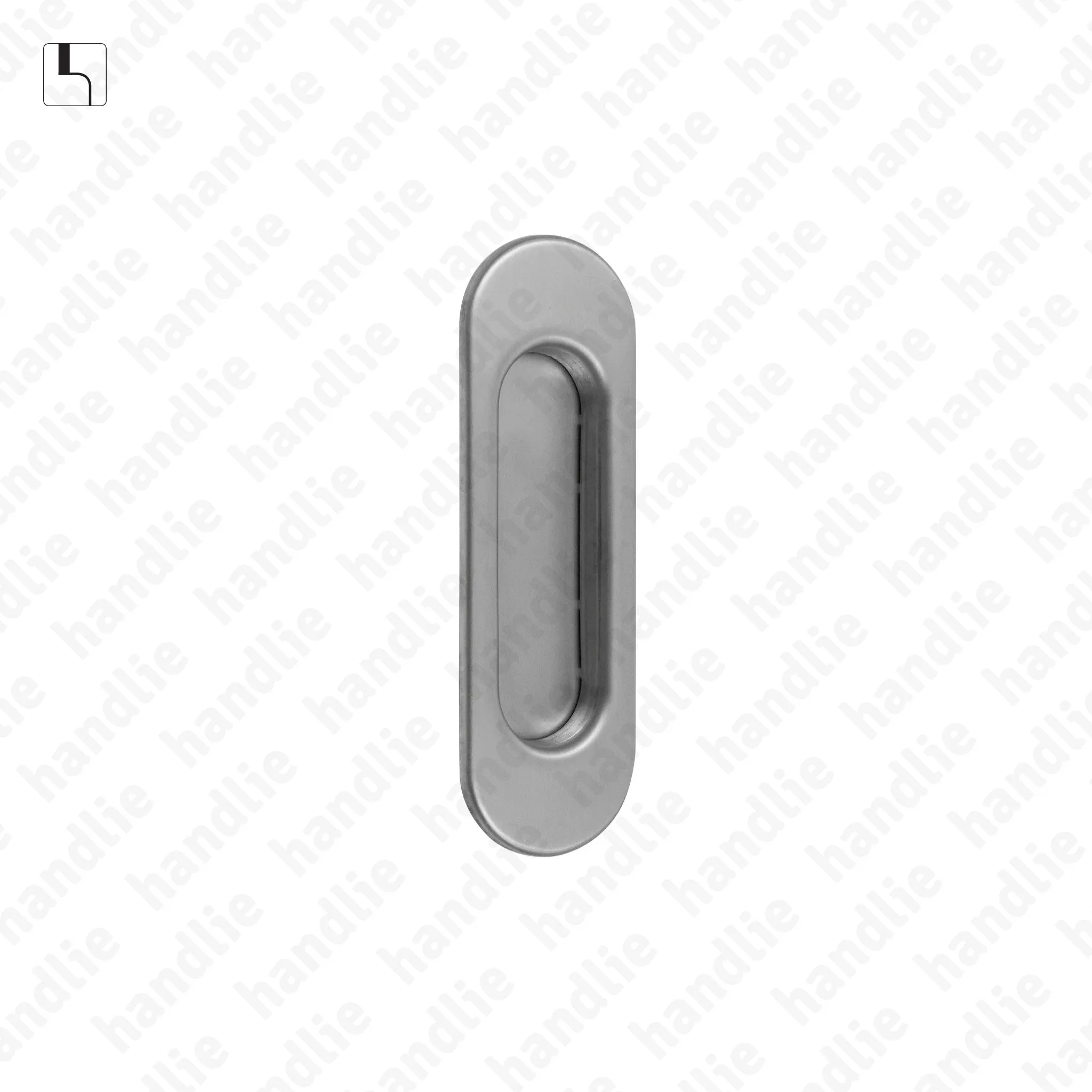 CE.IN.8245 - Concha embutir oval 125x40 - Inox