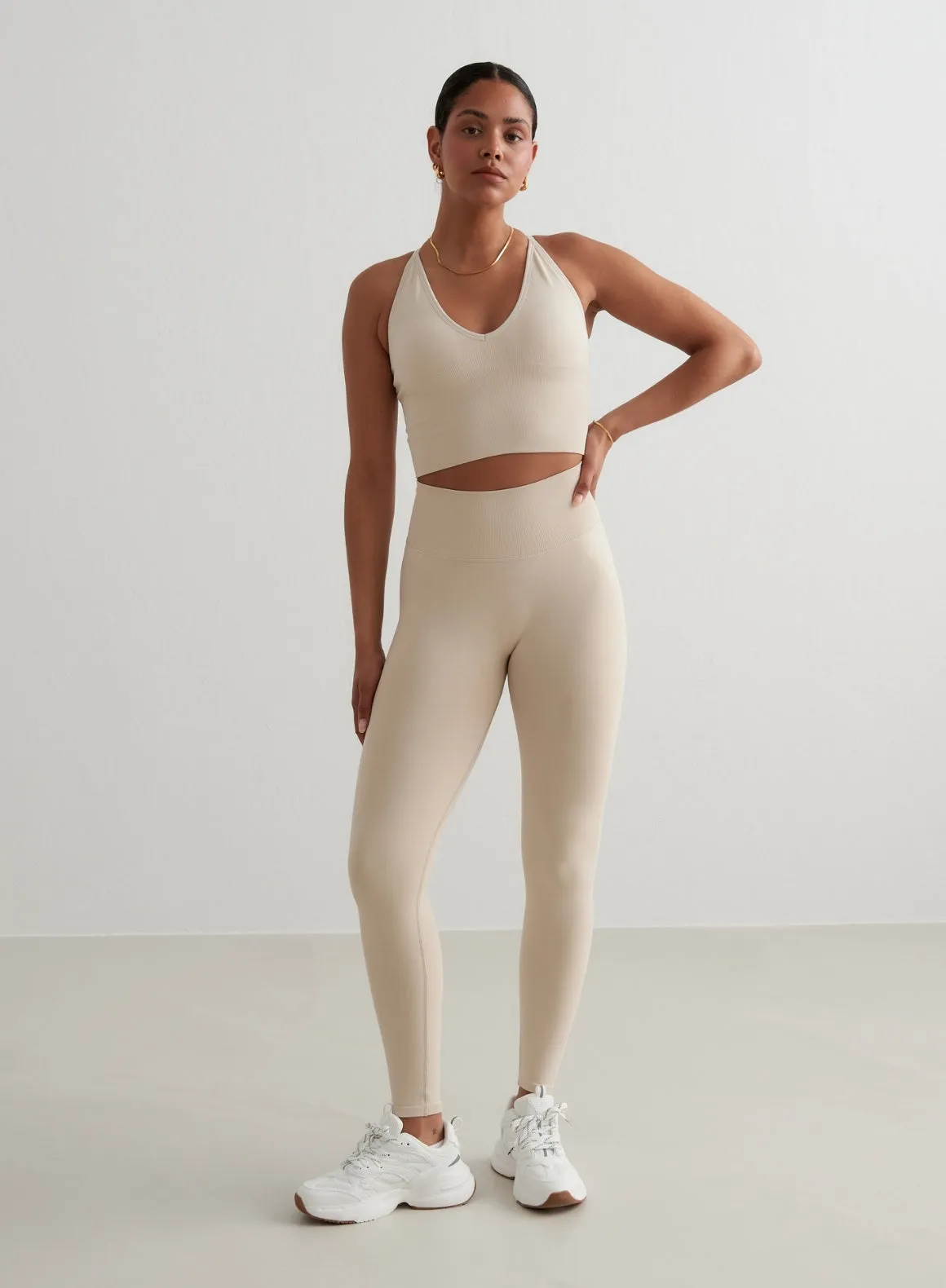 Clay Shape Seamless Tights