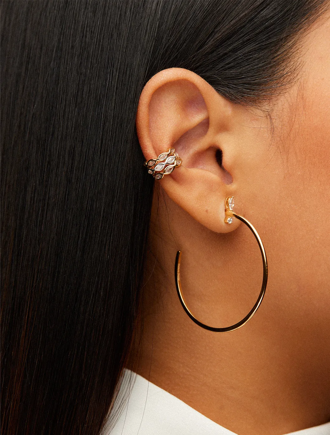 EARCUFF MARQUISE