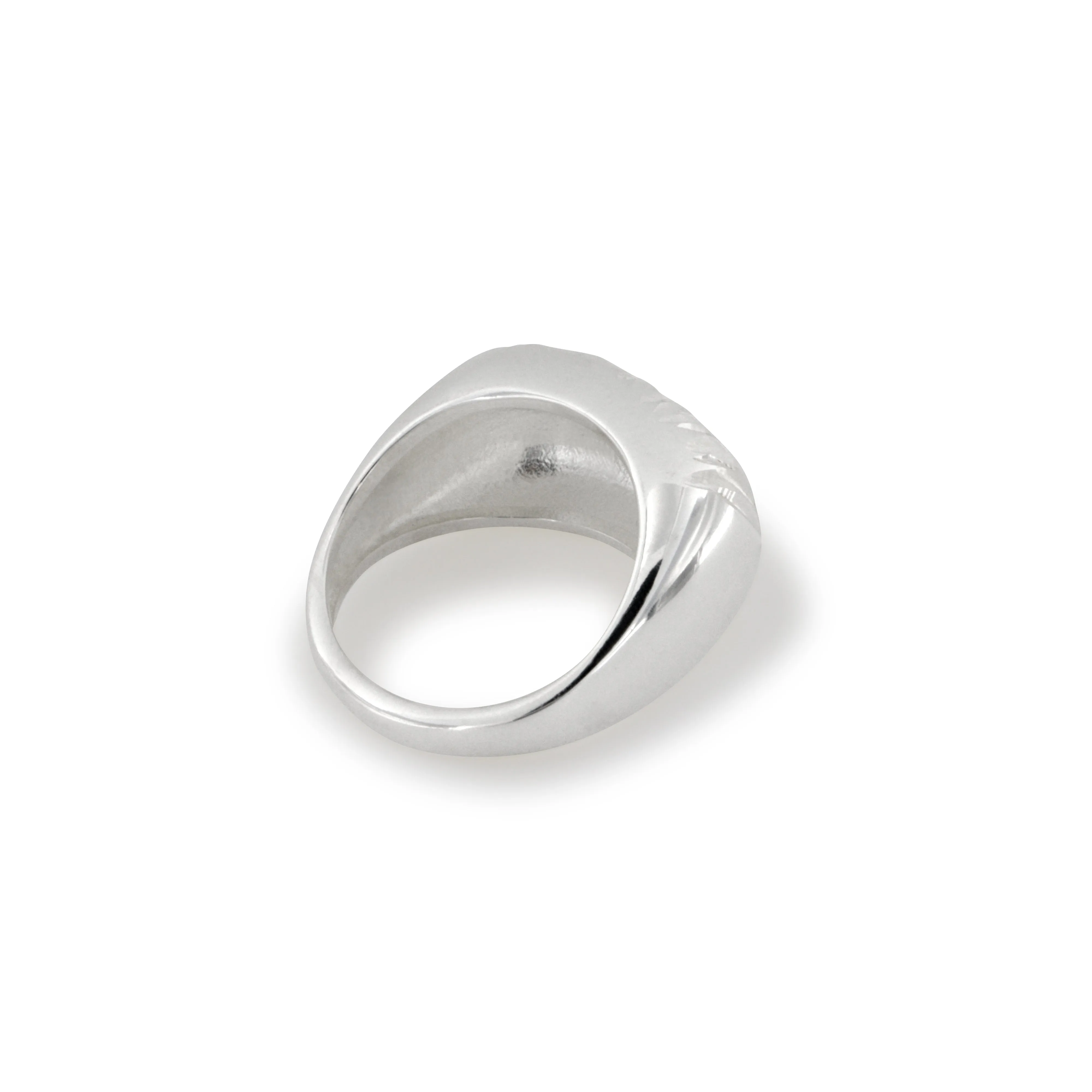 Fingerring, Chunky Rillet Ring, sterlingsølv