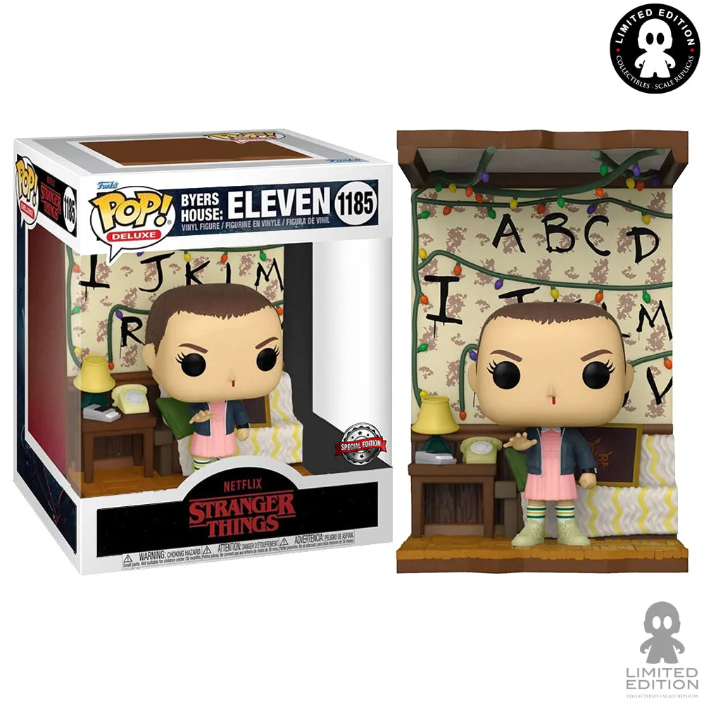 Funko Pop Byers House Eleven 1185 Exclusivo Limited Edition Stranger Things