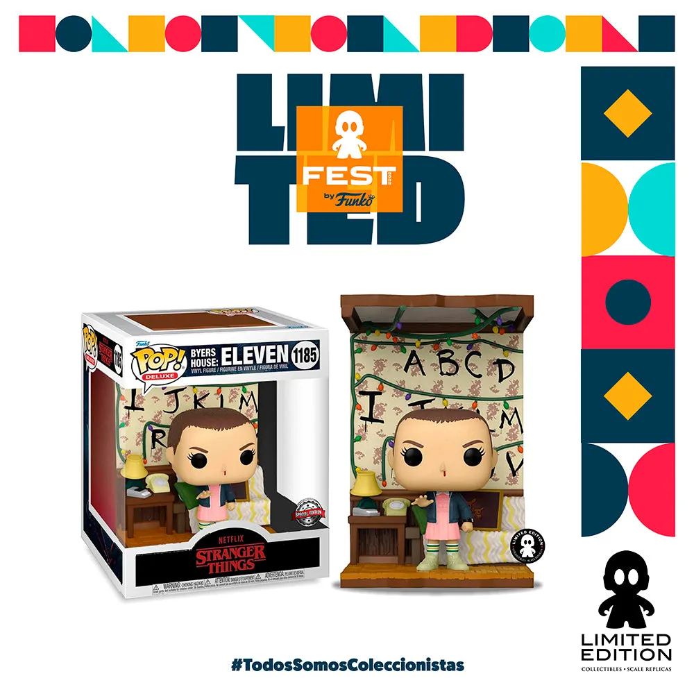 Funko Pop Byers House Eleven 1185 Exclusivo Limited Edition Stranger Things