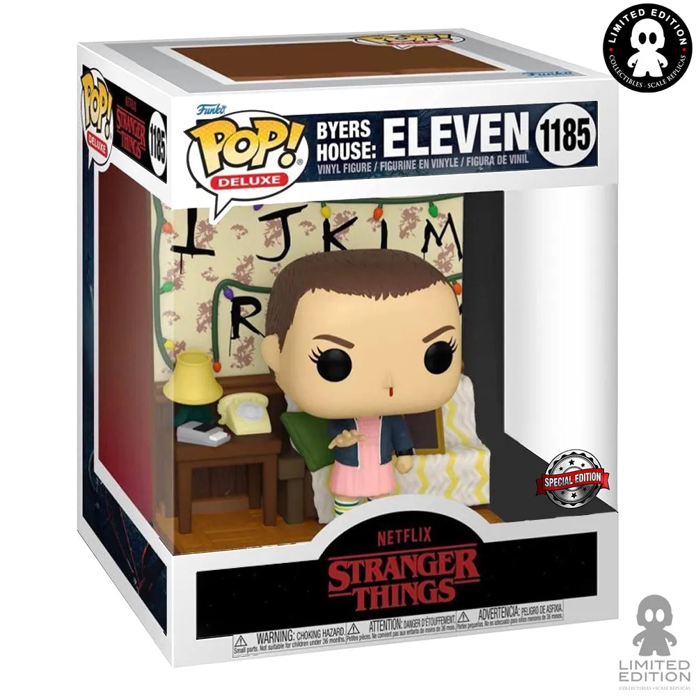 Funko Pop Byers House Eleven 1185 Exclusivo Limited Edition Stranger Things