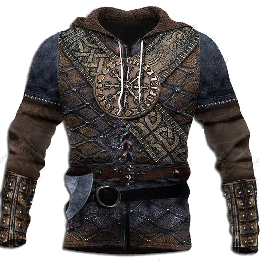 Hoodie Viking "Vegvisir, la boussole du guerrier"