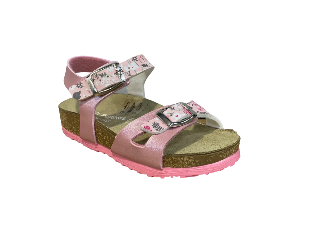 hush puppies l.pink combi