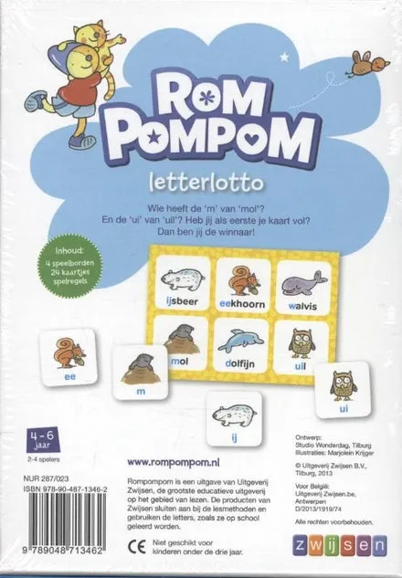 Letterlotto | PomPom | Koopjeshoek