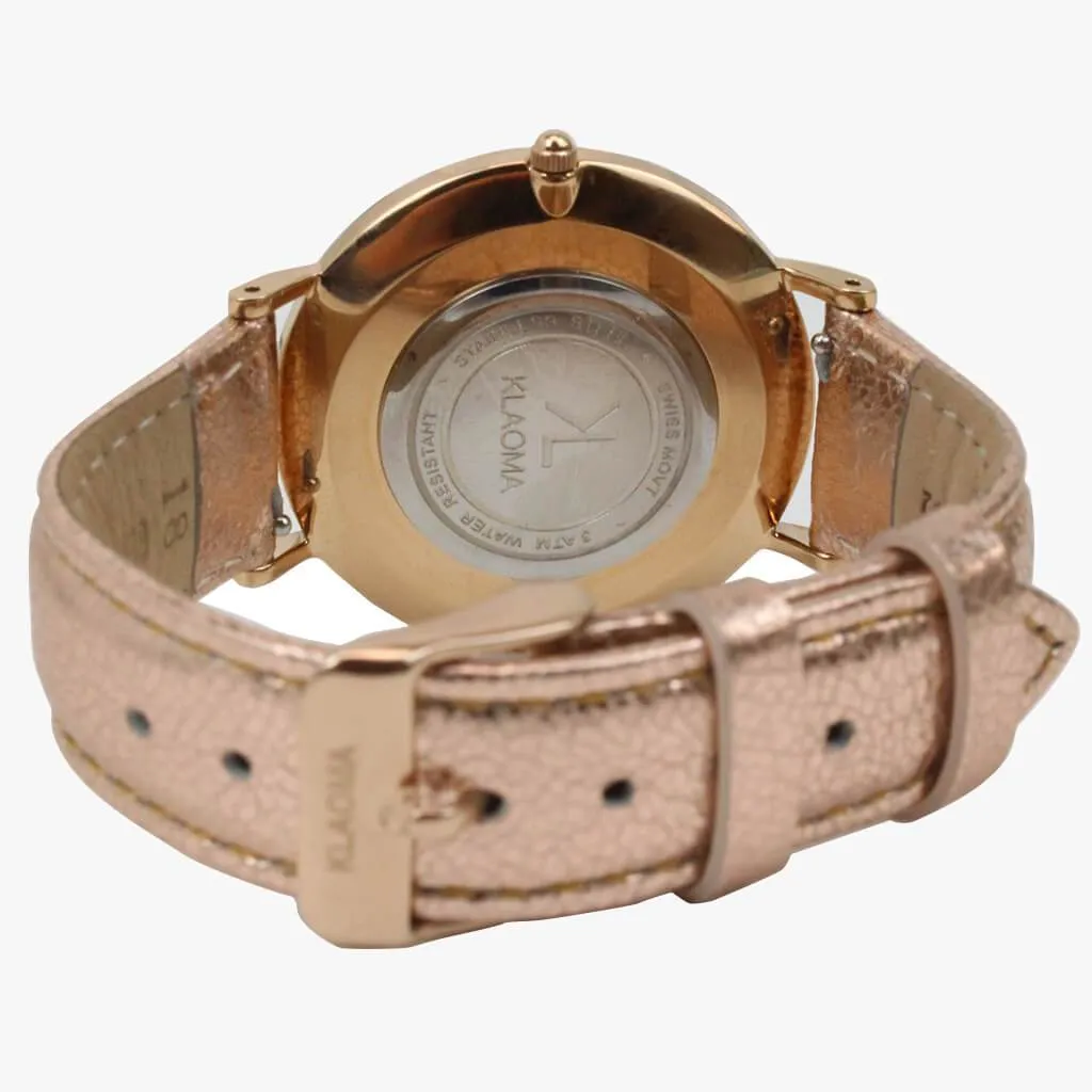 Montre Lacky rose gold