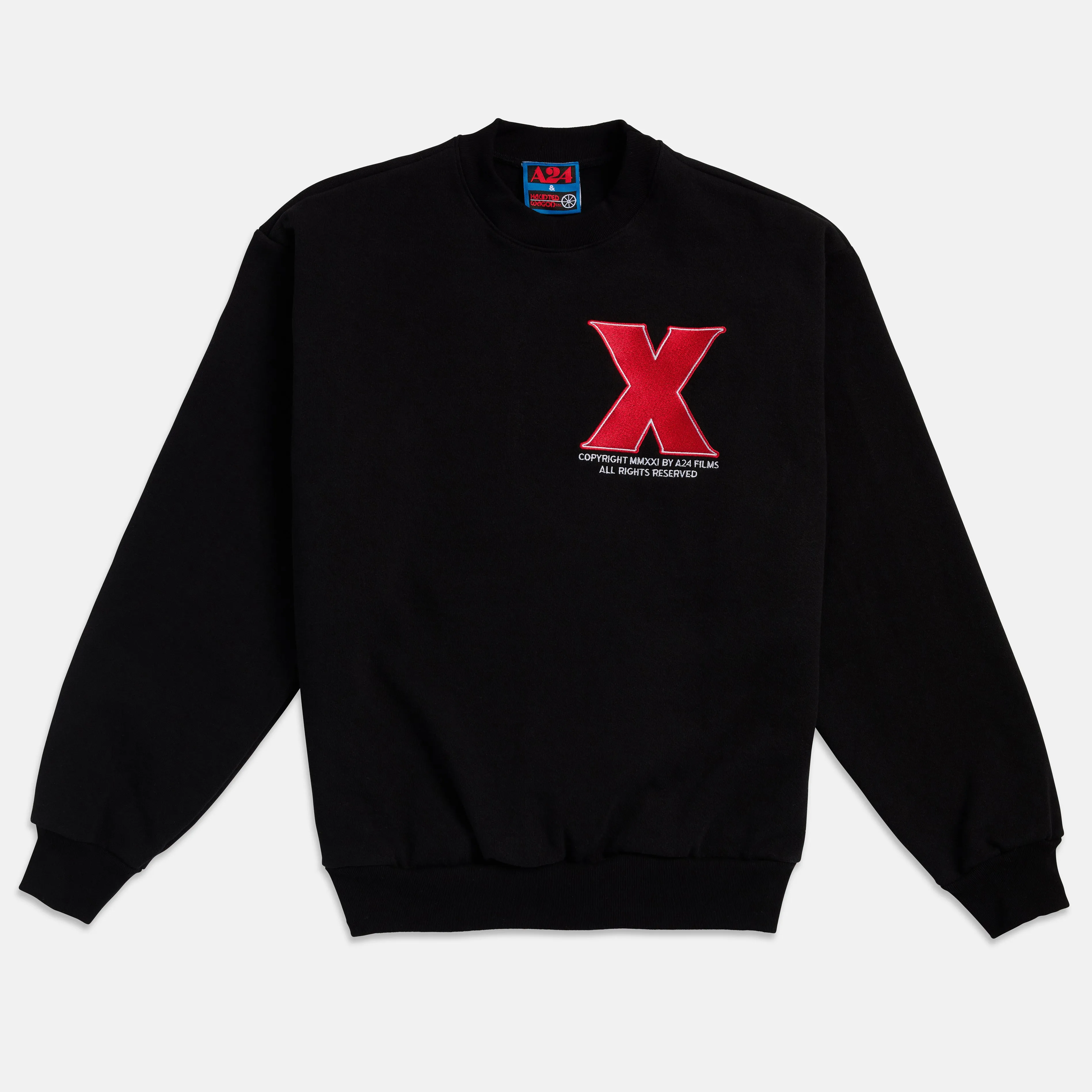 Online Ceramics x X World of Sin Embroidered Crew