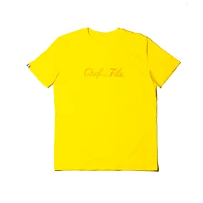 T-SHIRT CHEF DE FILE JAUNE