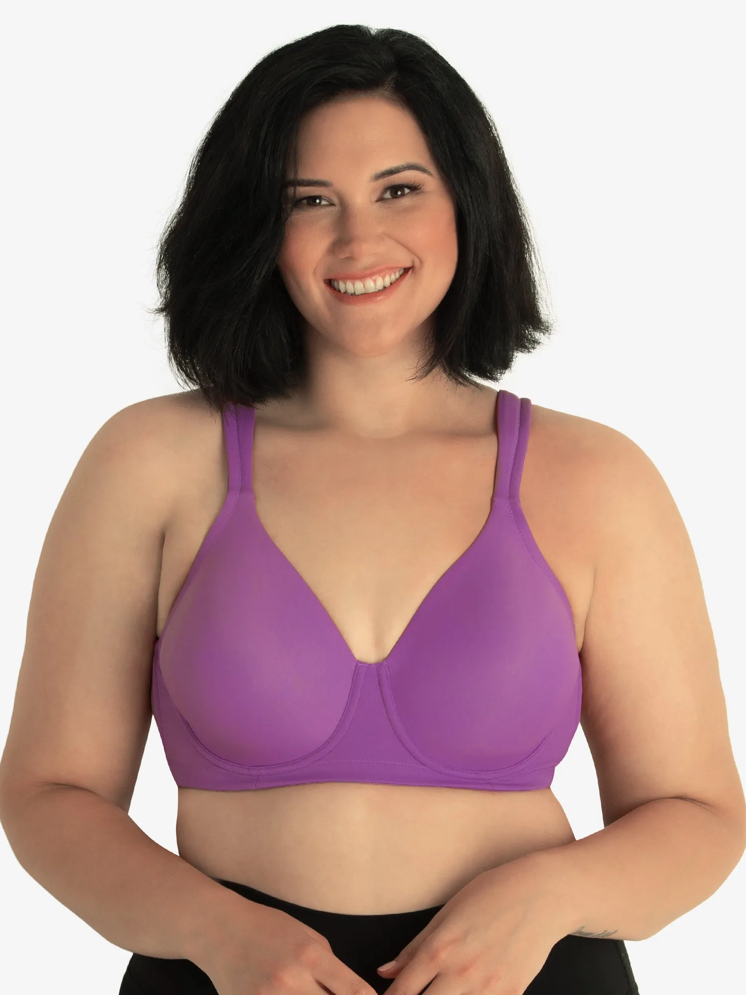 The Brigitte Full Coverage - Padded Underwire T-Shirt Bra