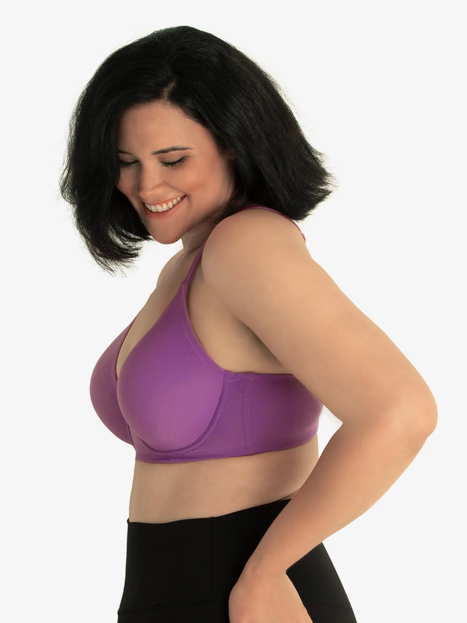 The Brigitte Full Coverage - Padded Underwire T-Shirt Bra