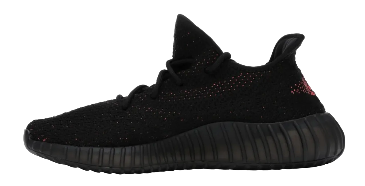 Tênis Adidas Yeezy Boost 350 V2 Core Black Red